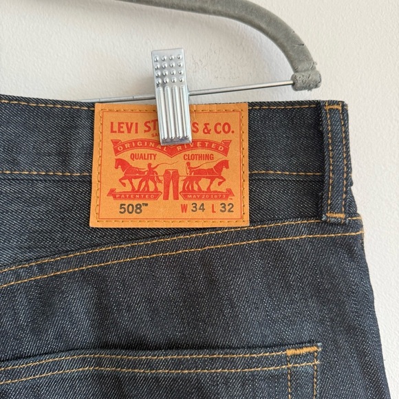 Men's Levi 508 Regular Taper fit Jeans - Picture 8 of 10